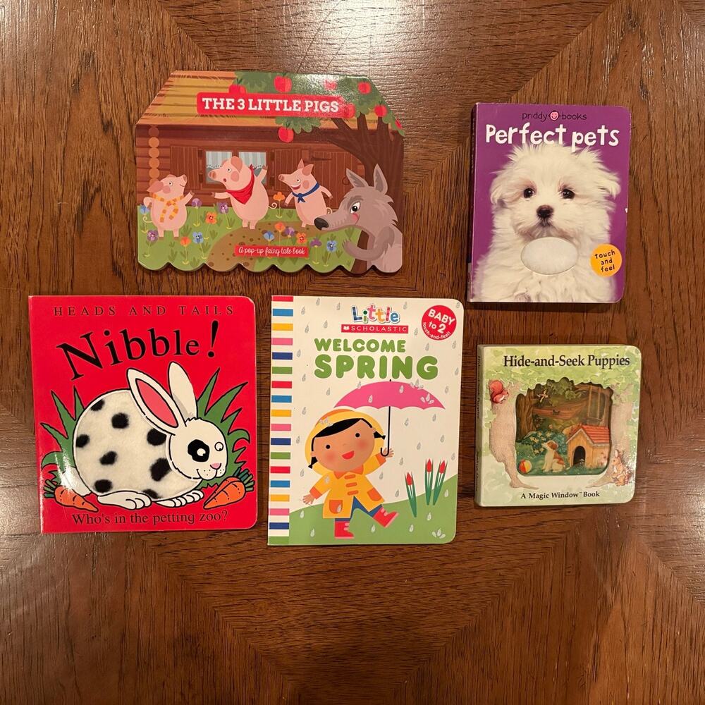 Interactive board books bundle